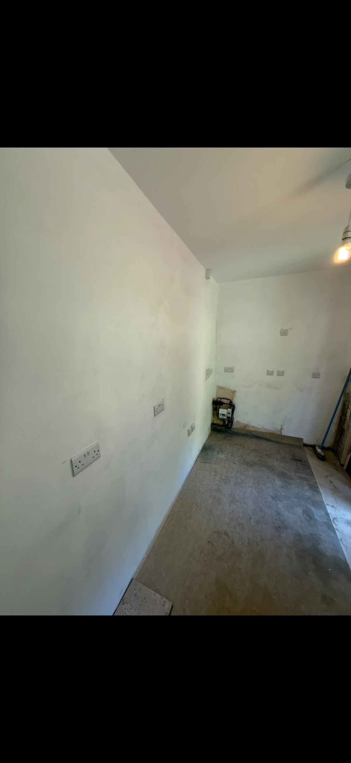 Kitchen rewire as part of a wider electrical upgrade.